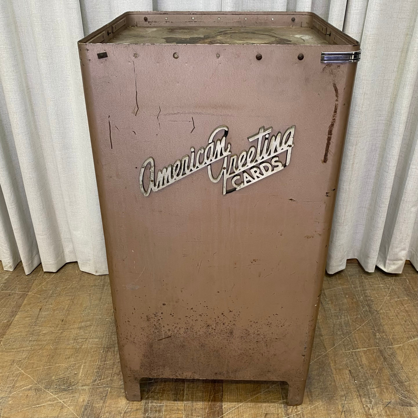 Vintage American Greeting Meta Cabinet