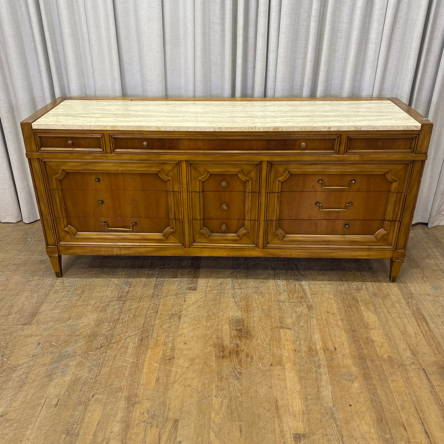 Directoire Style Marble Top Dresser