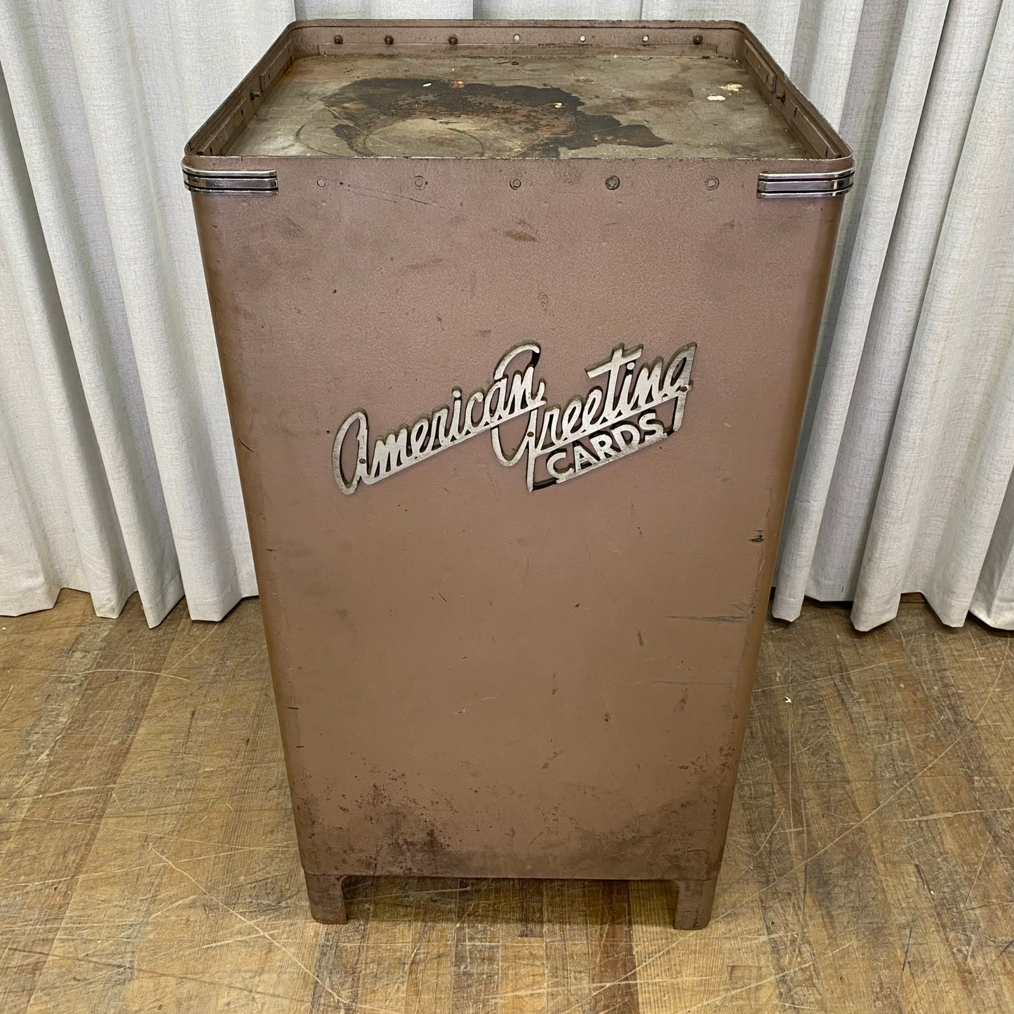 Vintage American Greeting Meta Cabinet