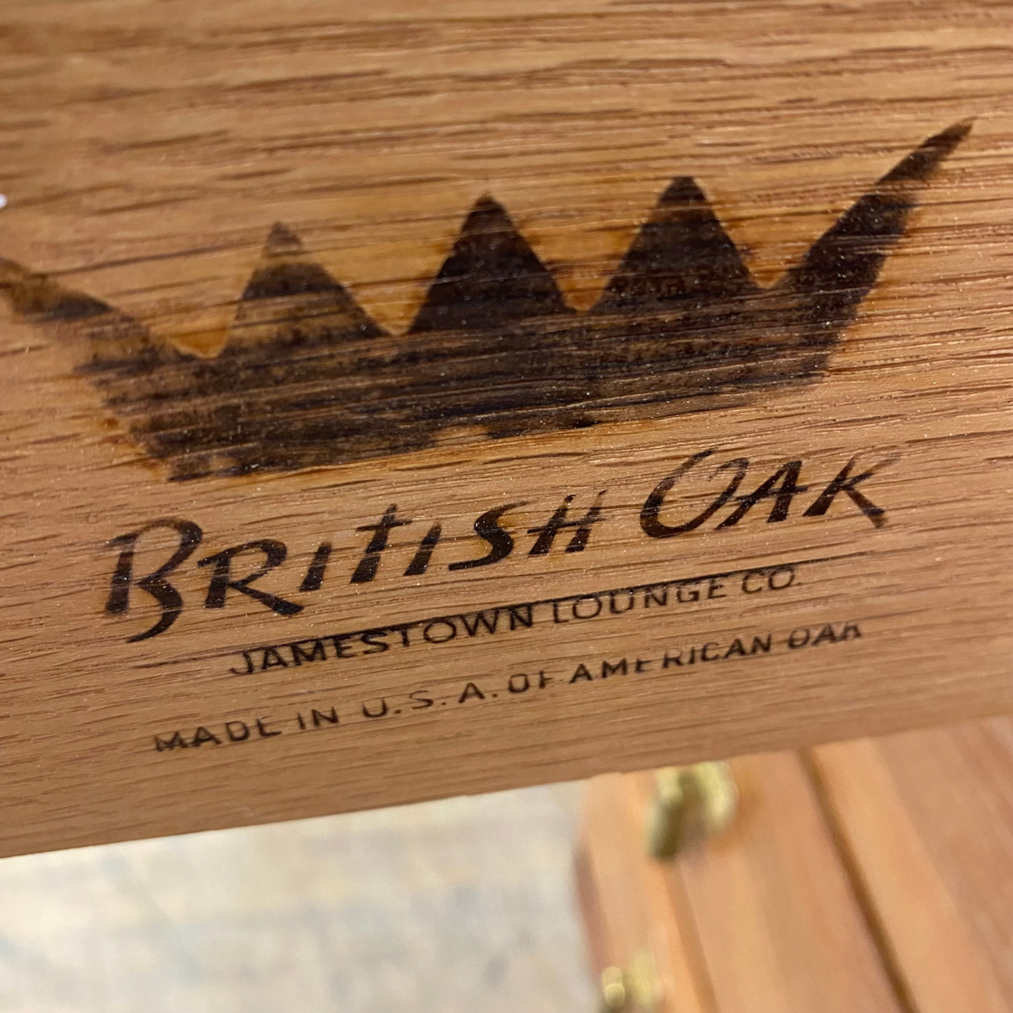 Solid Oak Eight Drawer Dresser