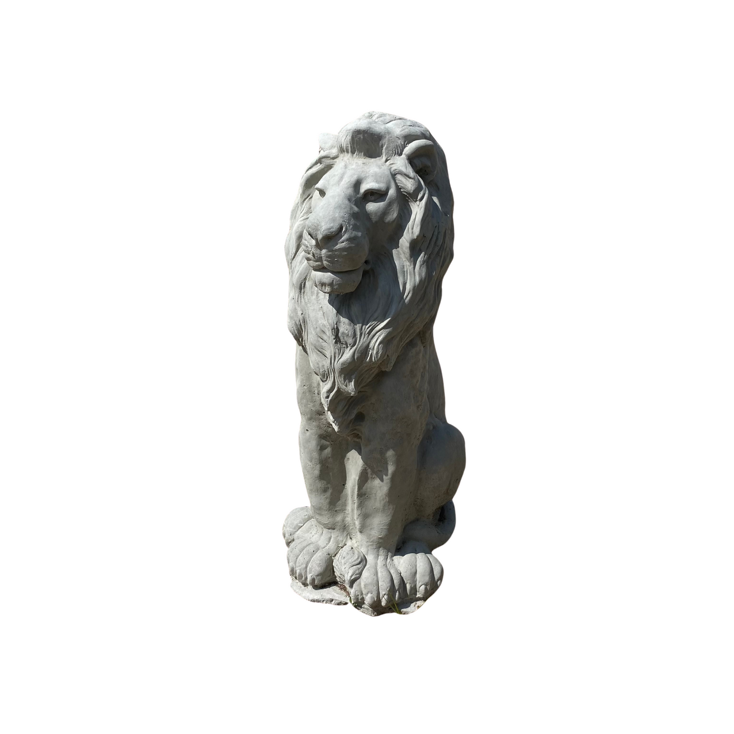 Concrete Lion Statue 23"