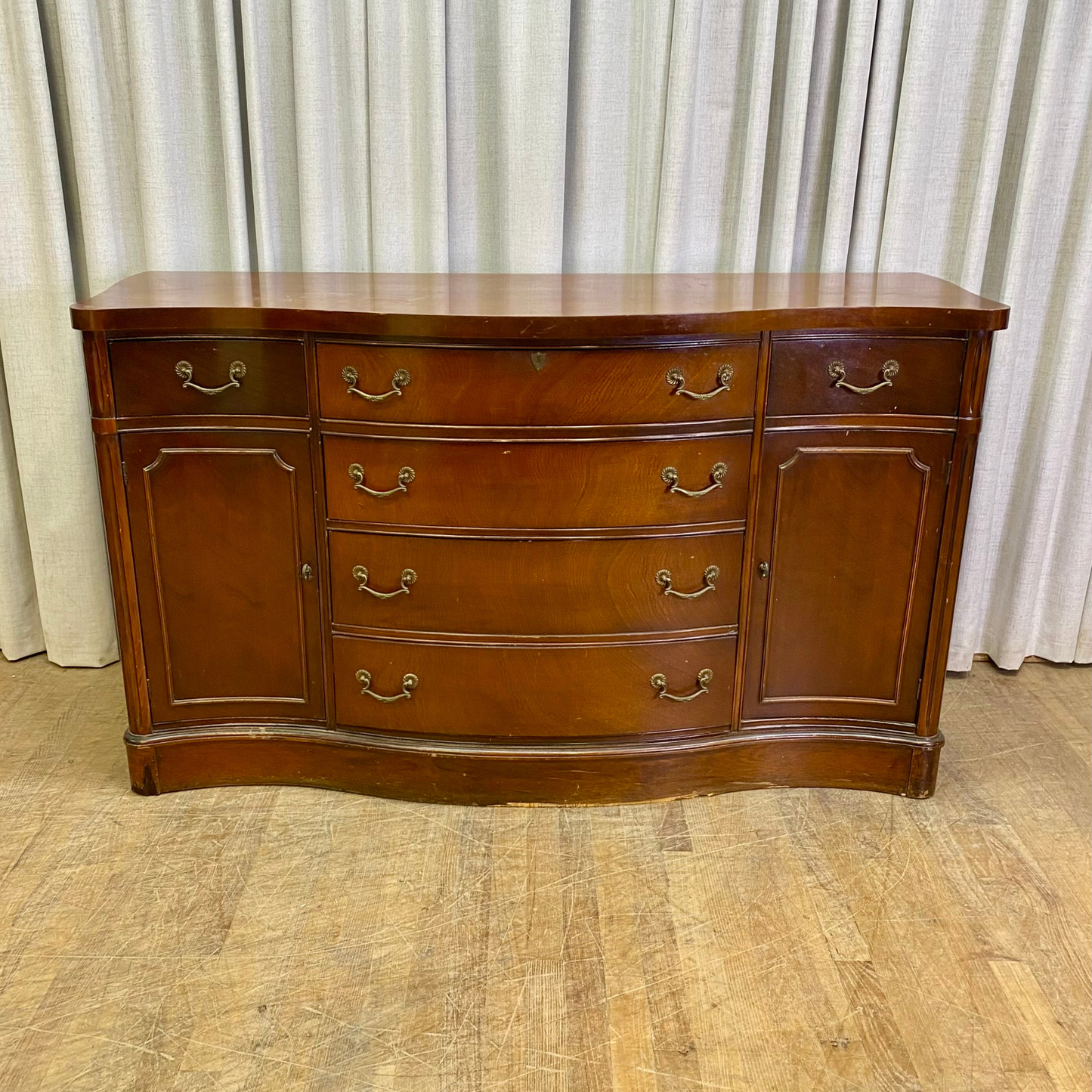 Mahogany Duncan Pyfe Style Sideboard