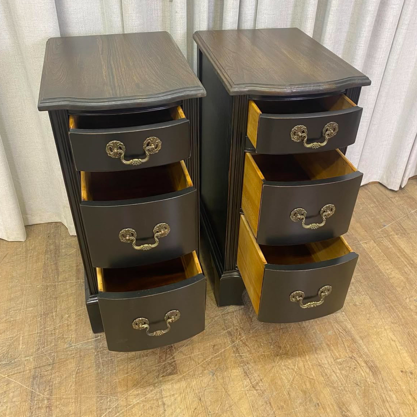 Bracket Foot Nightstands