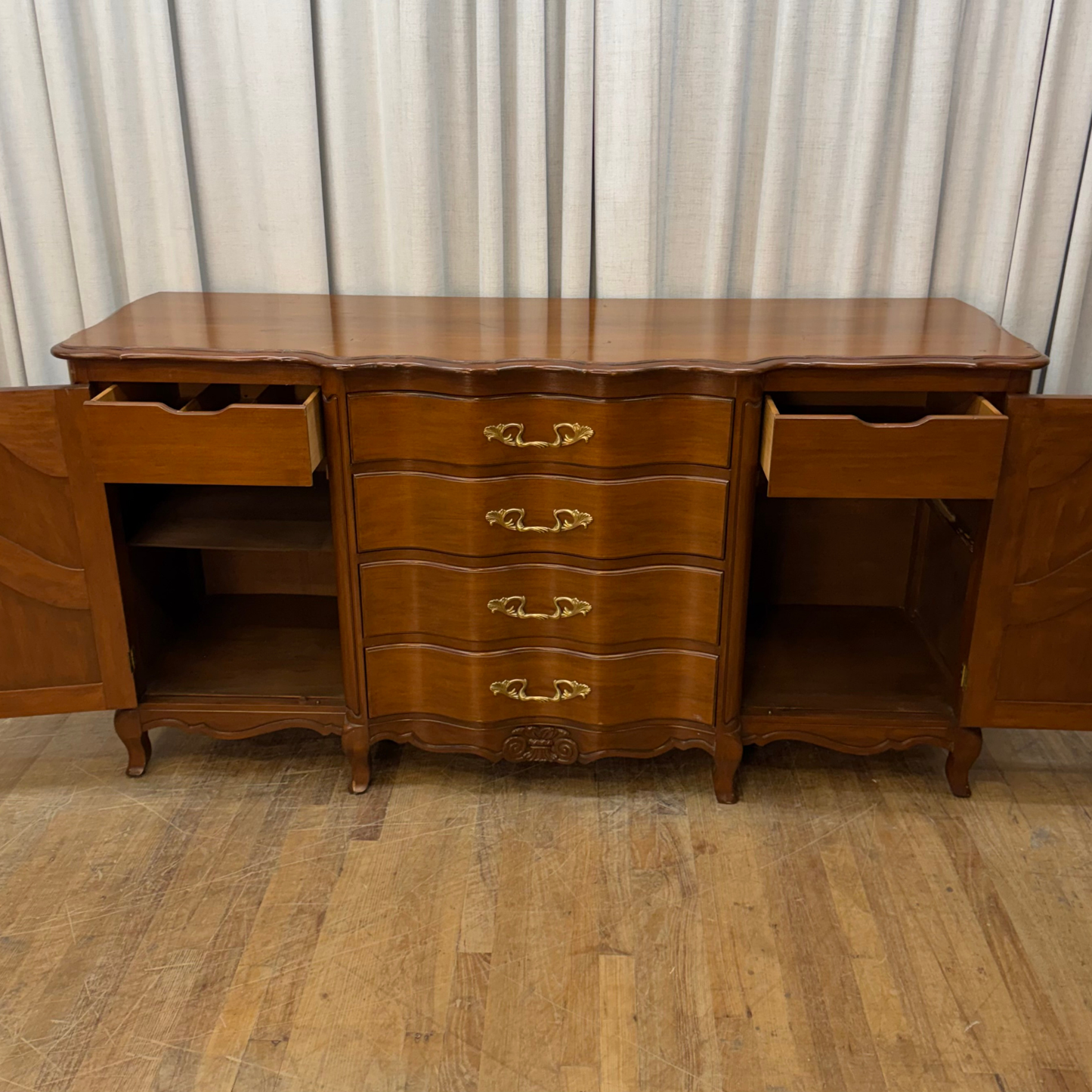 Four Drawer Two Door Frech Sideboard