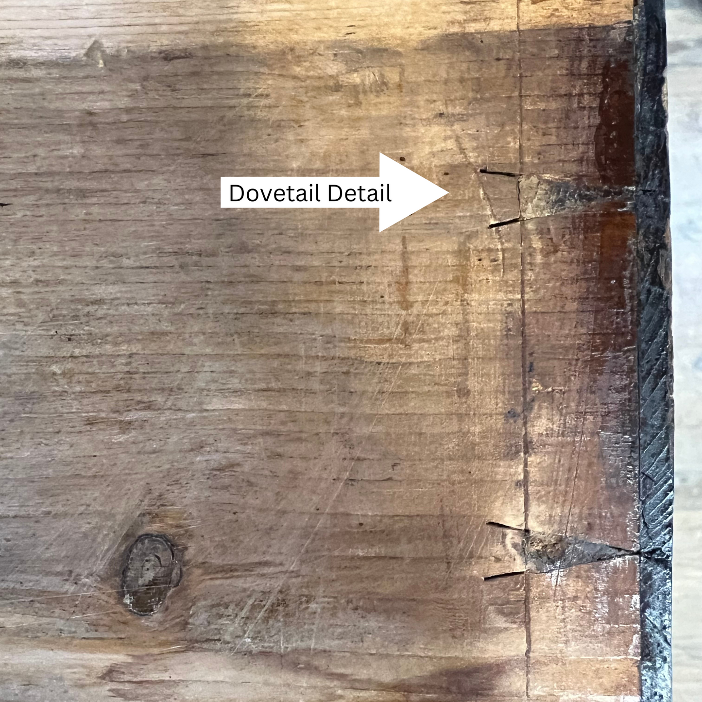 Circa 1830 Bench Made Five Drawer Chest