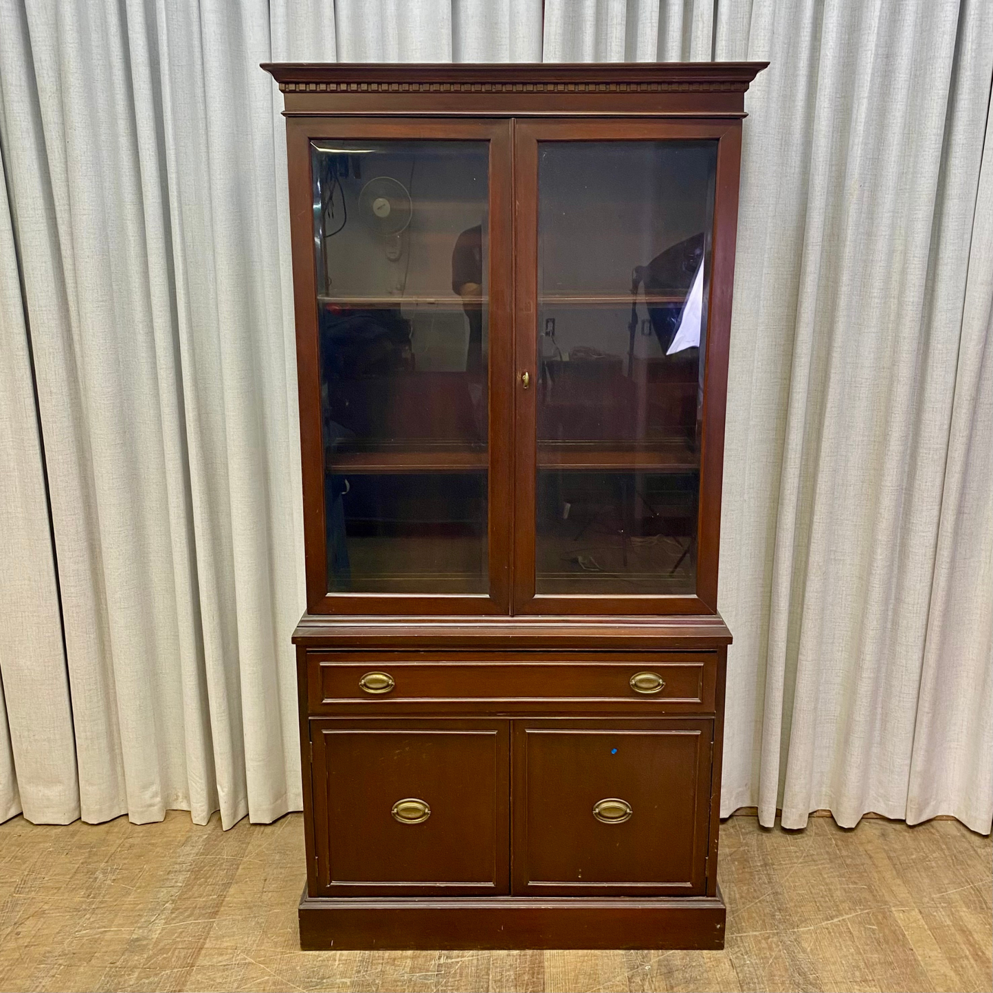 Hepplewhite Style China Cabinet