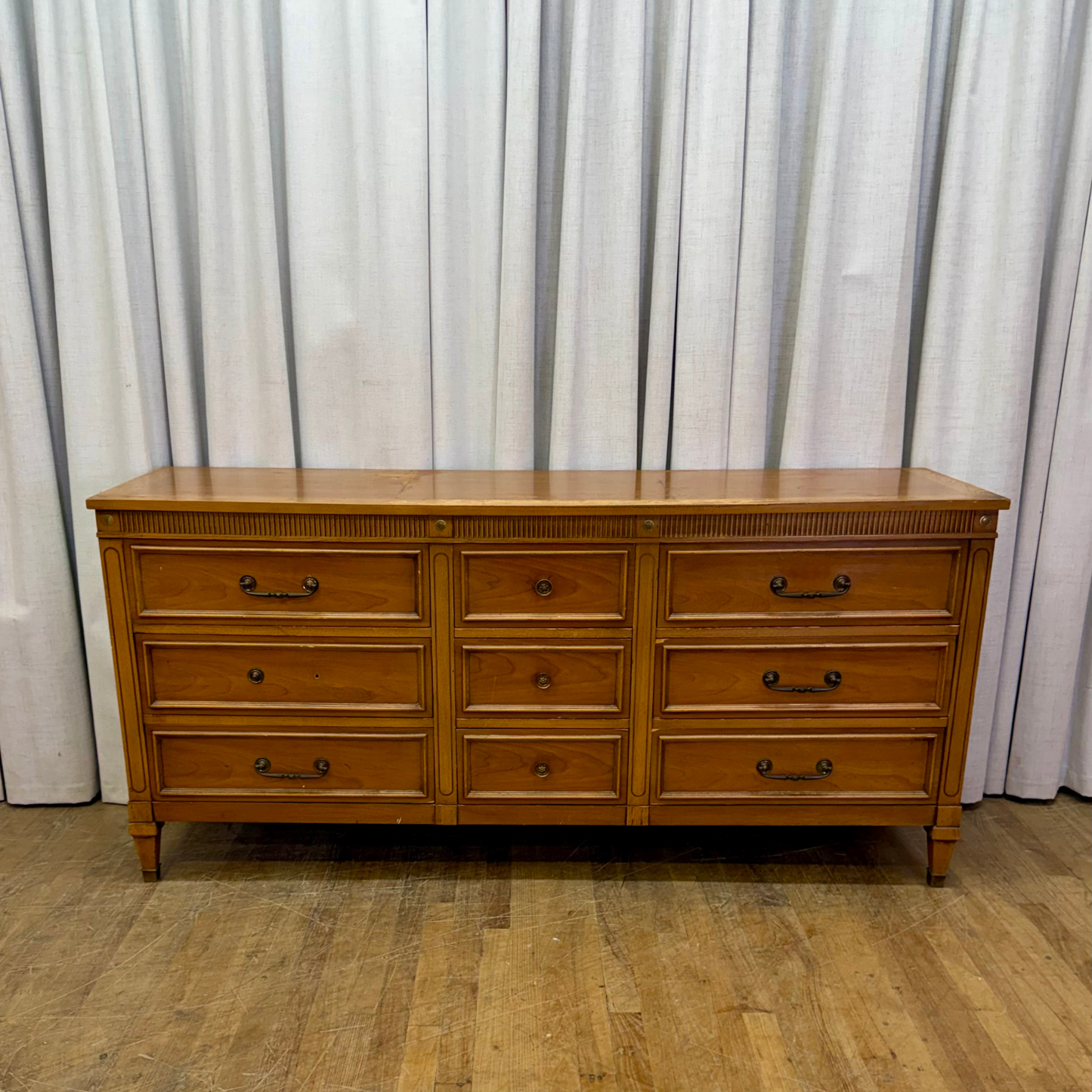 Nine Drawer Directoire Dresser