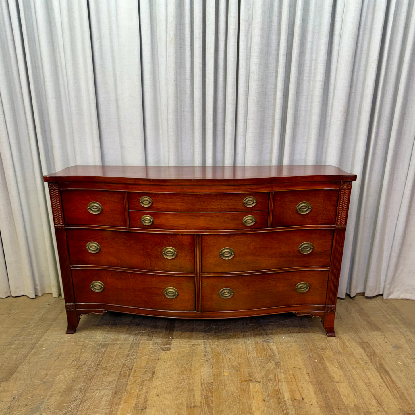 Eight Drawer Hepplewhite Dresser