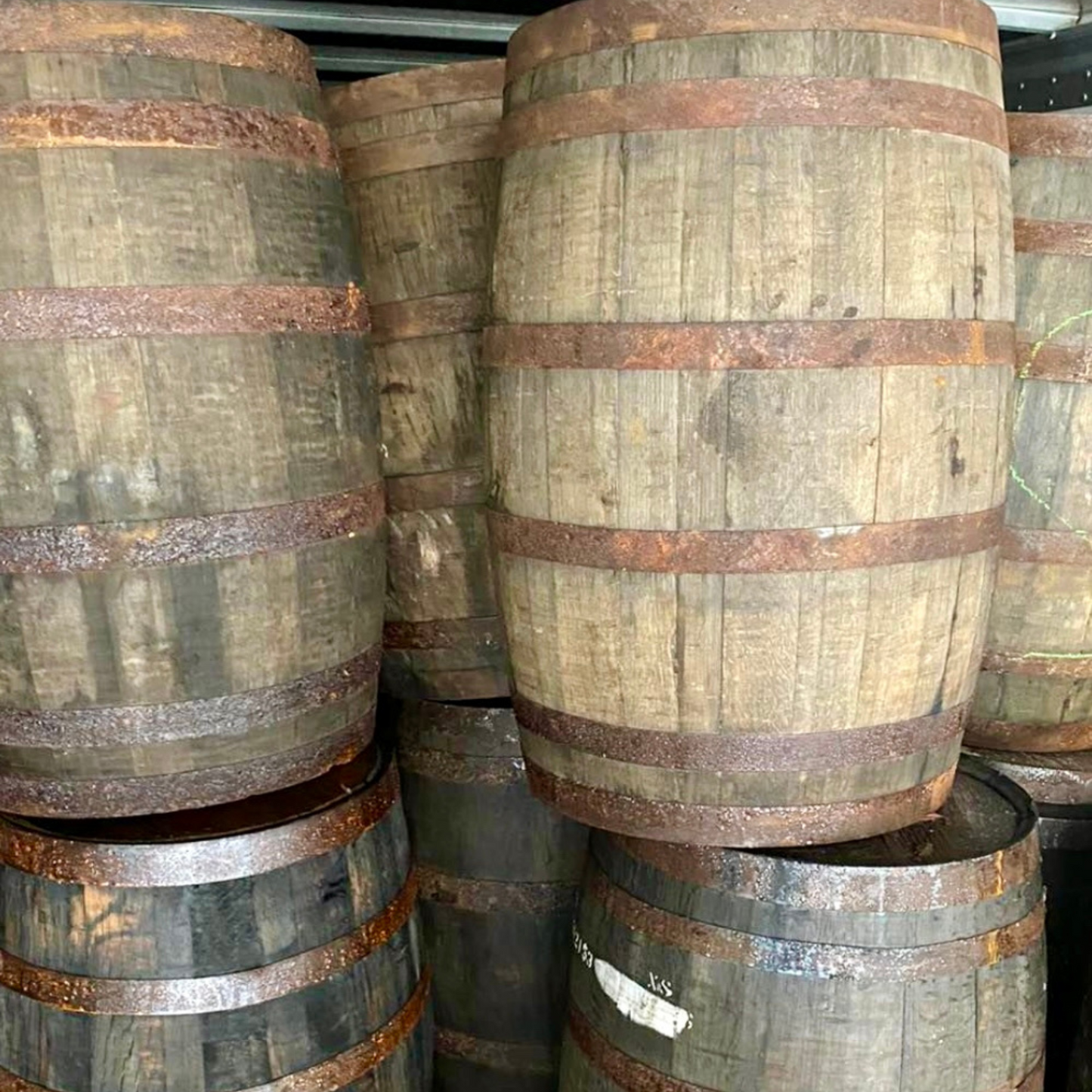 Rustic Whisky Barrel