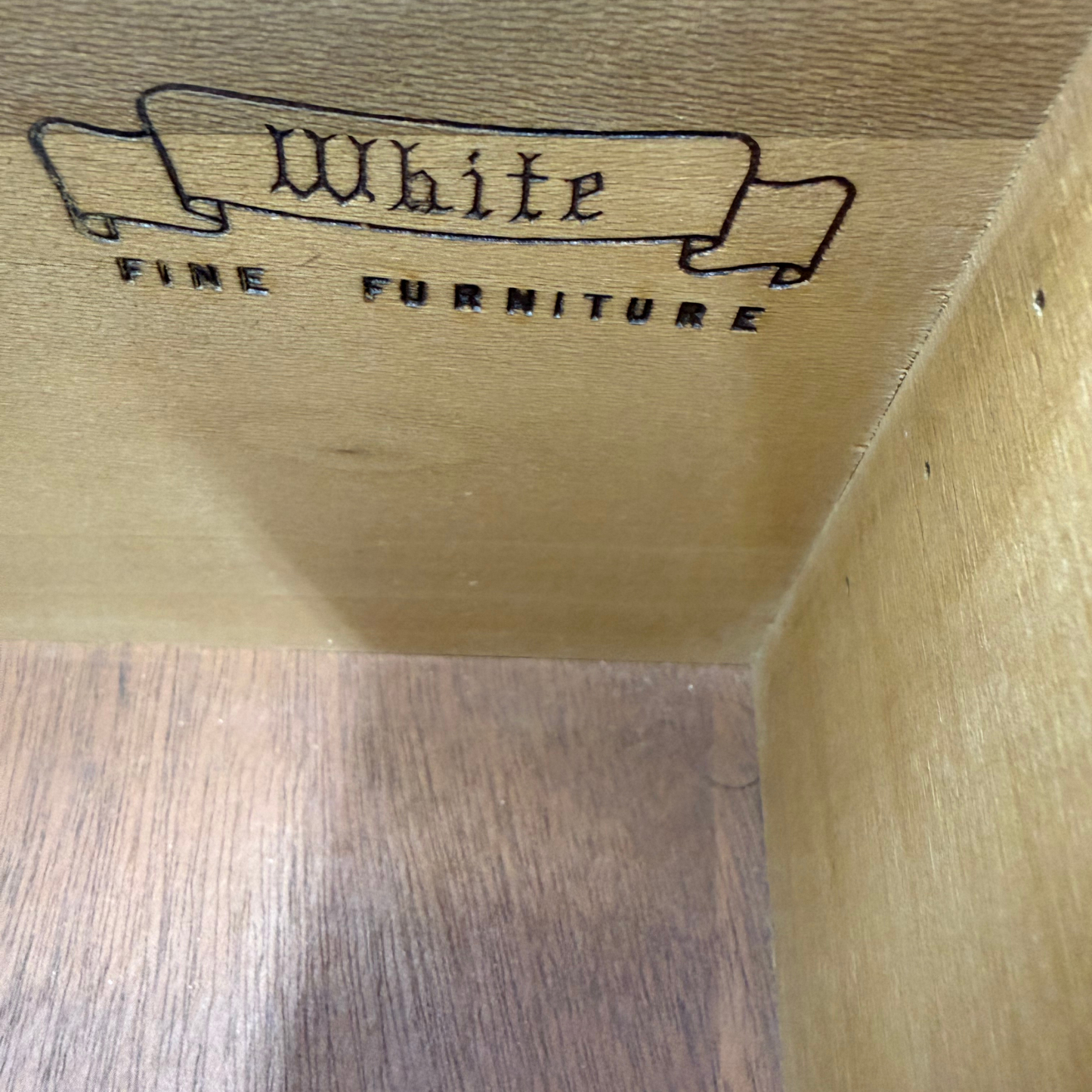 Seven Drawer Directoire Styhle Dresser by White Furniture
