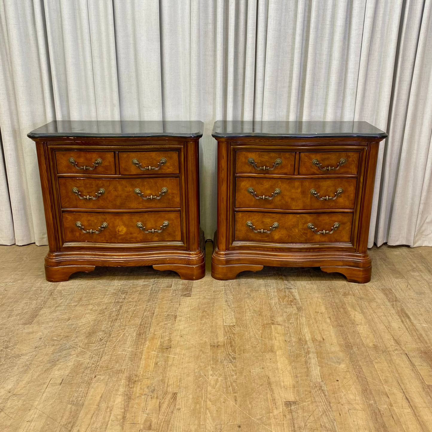 Modern Marble Top Nightstands
