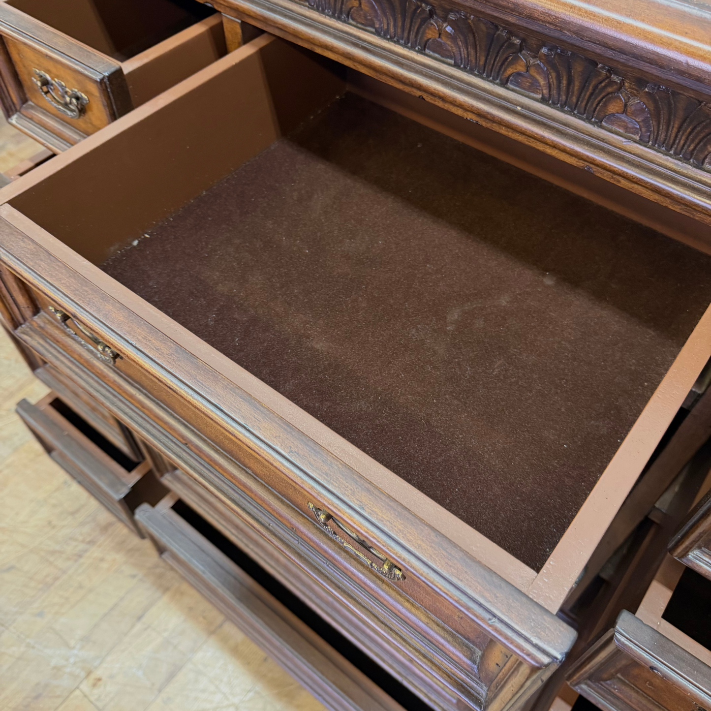 Unique Modern Twelve Drawer Dresser