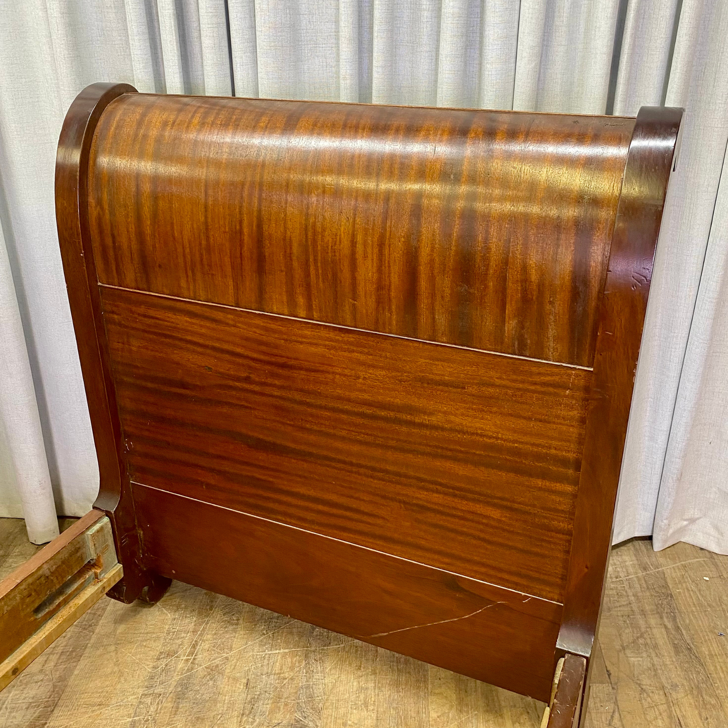 Pair of Antique Twin Size Sleigh Beds