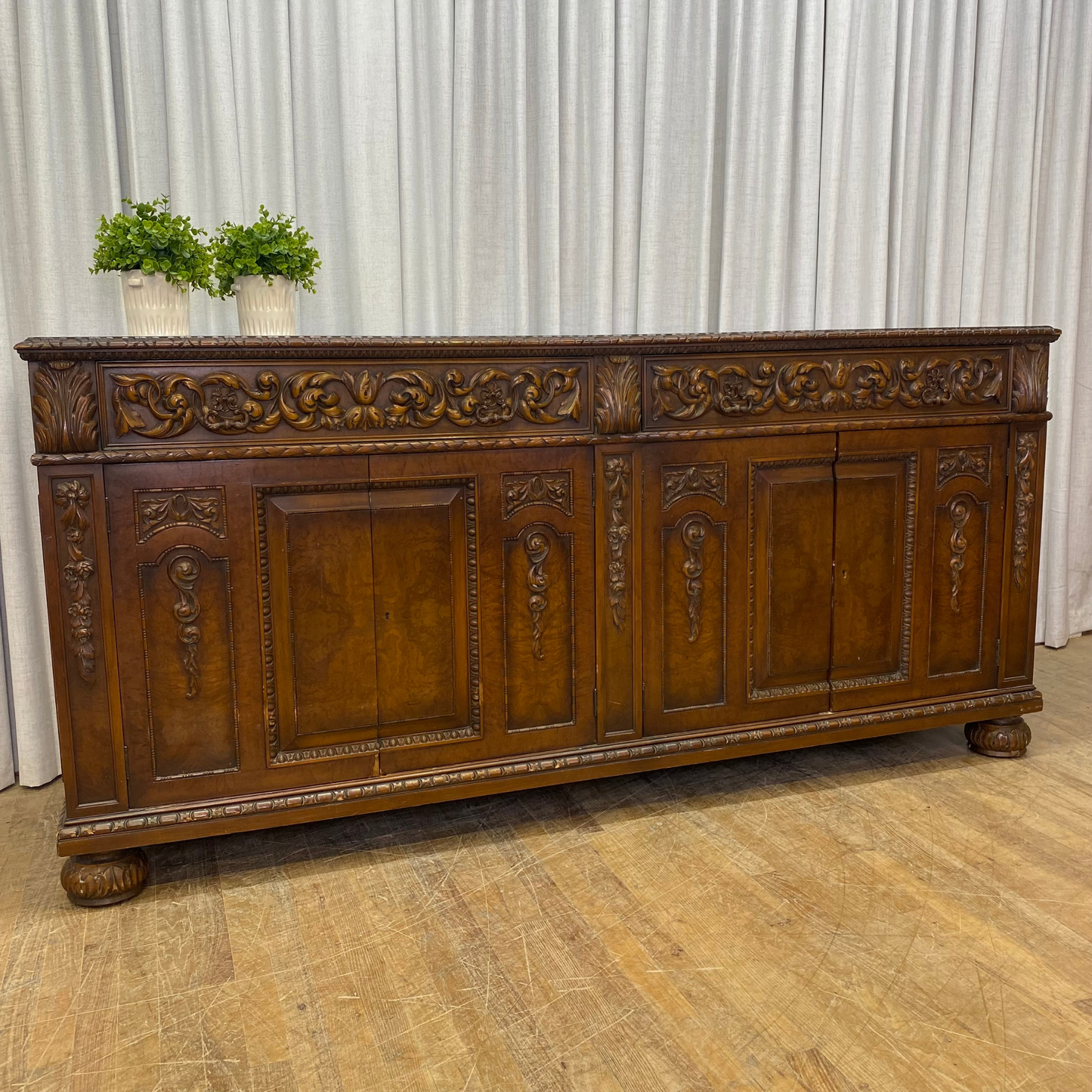 Huge Antique Dresser/Sideboard