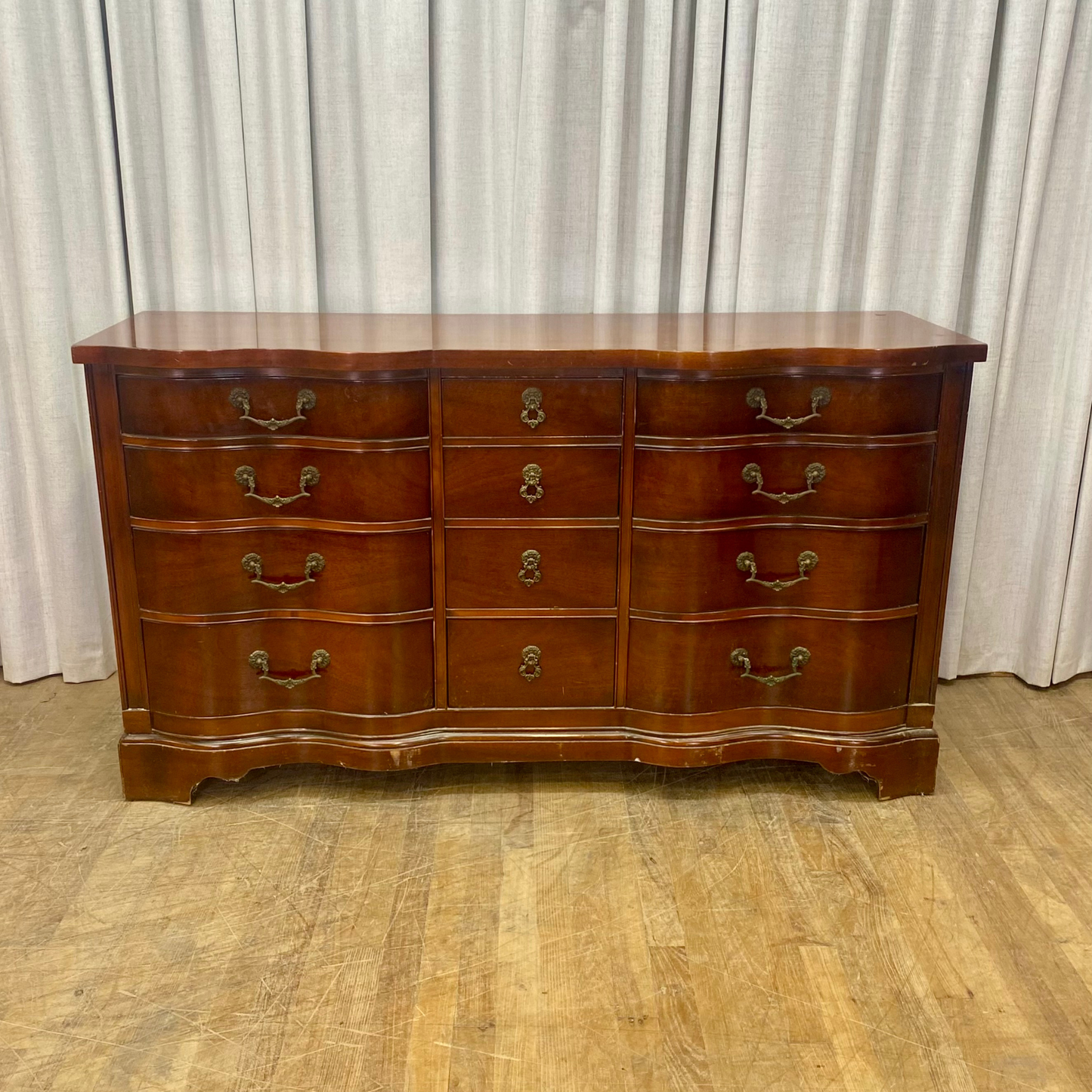Twelve Drawer Duncan Phyfe Style Dresser