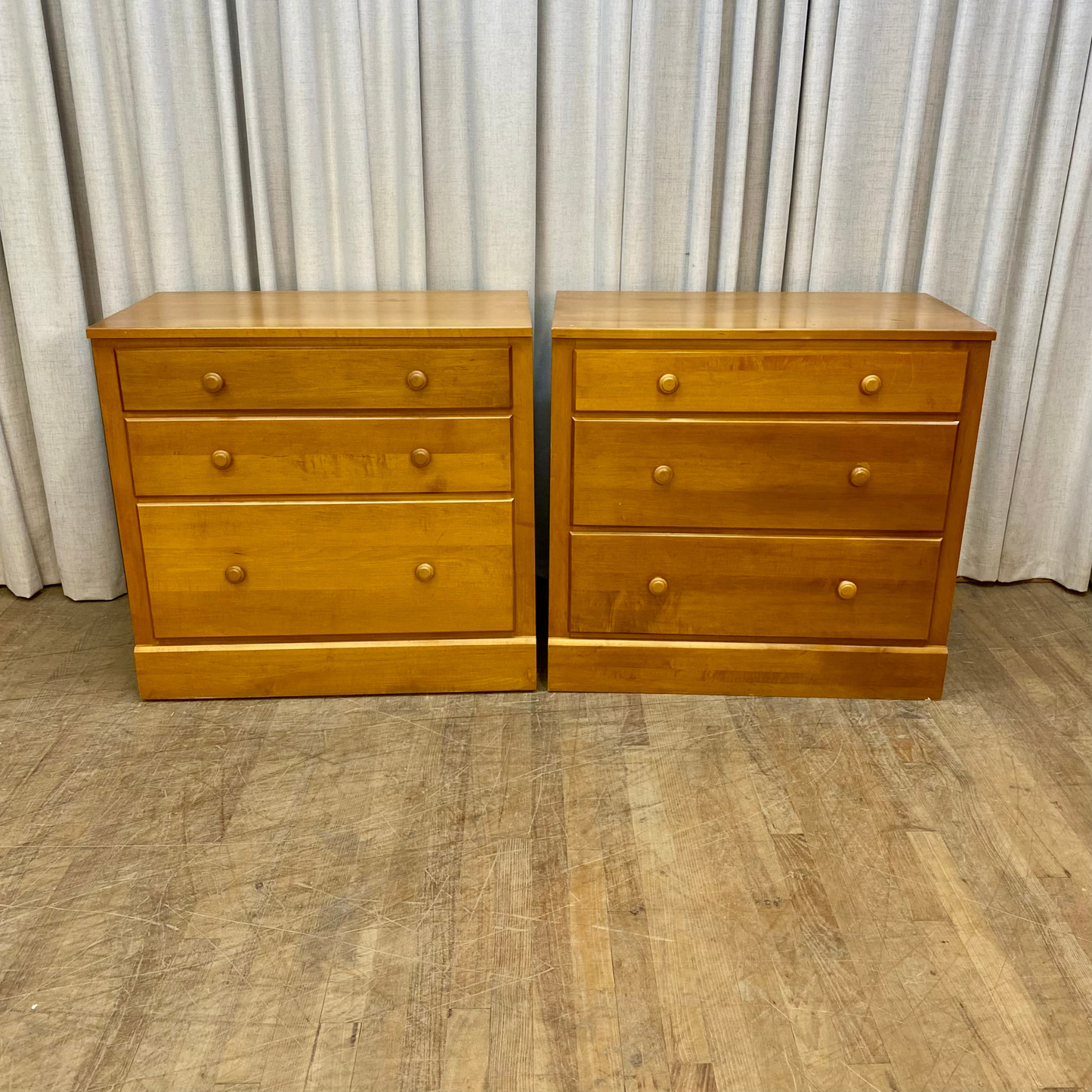 Ethan Allen Oversized Nightstands