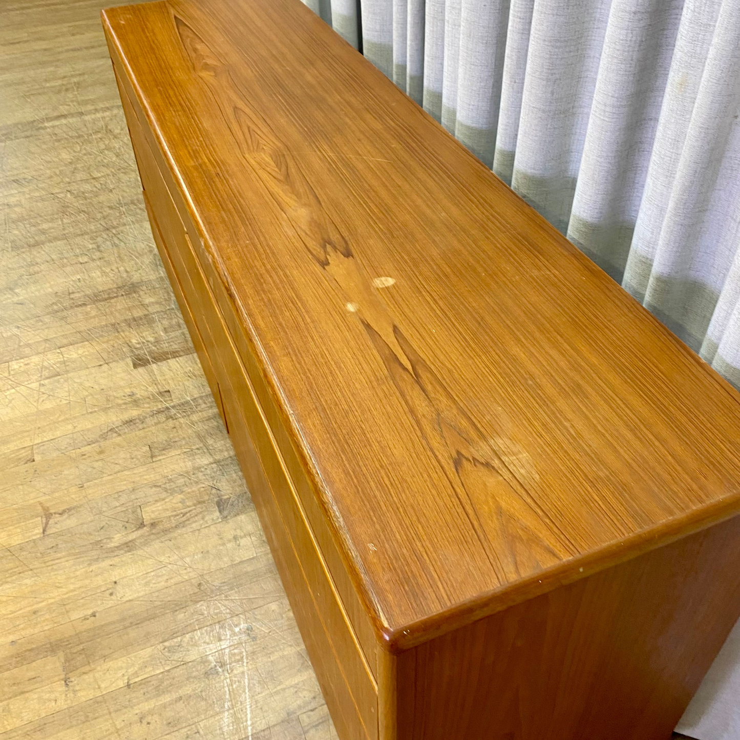 Nine Drawer MCM Style Dresser by Jasper