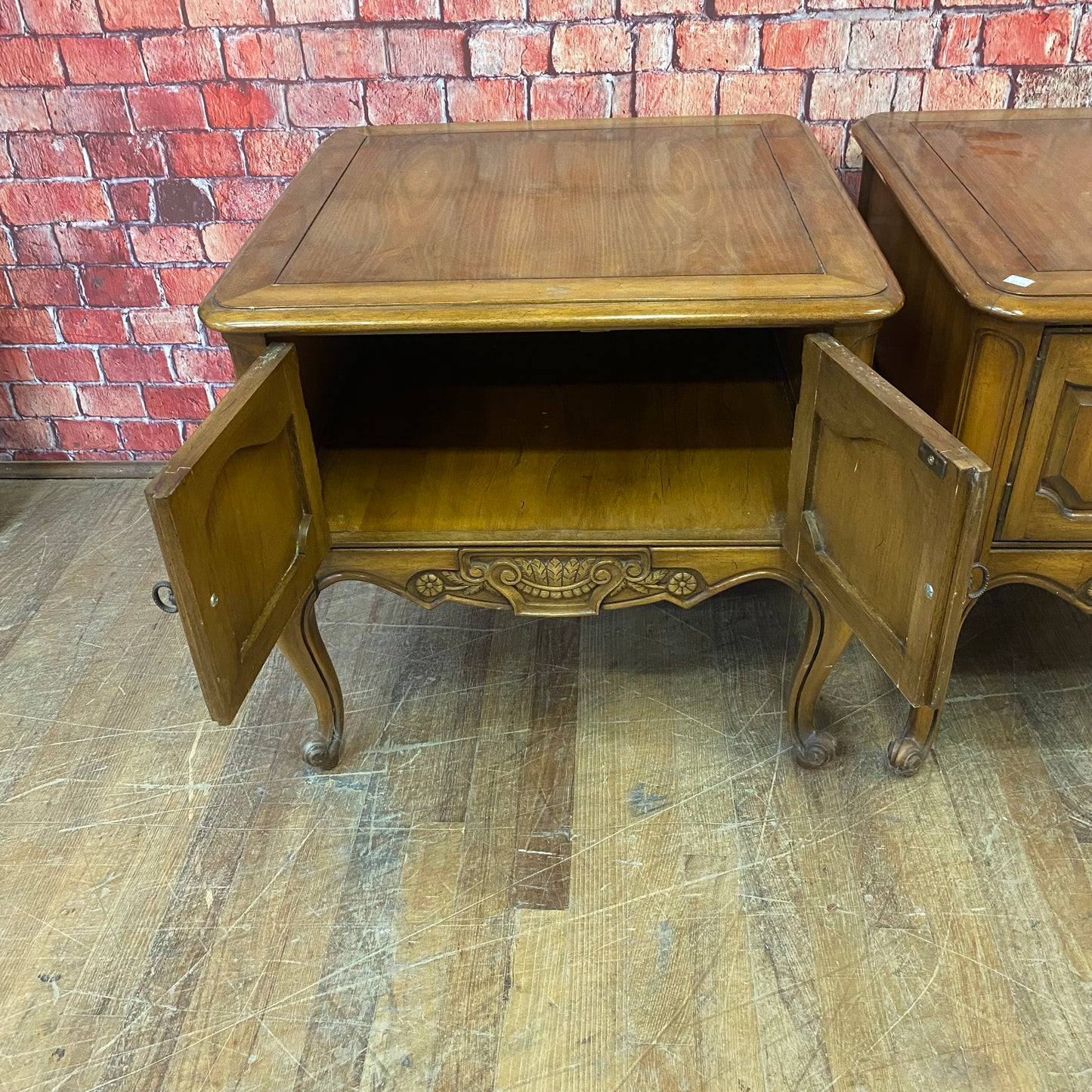 Pair of French Provincial Side Tables