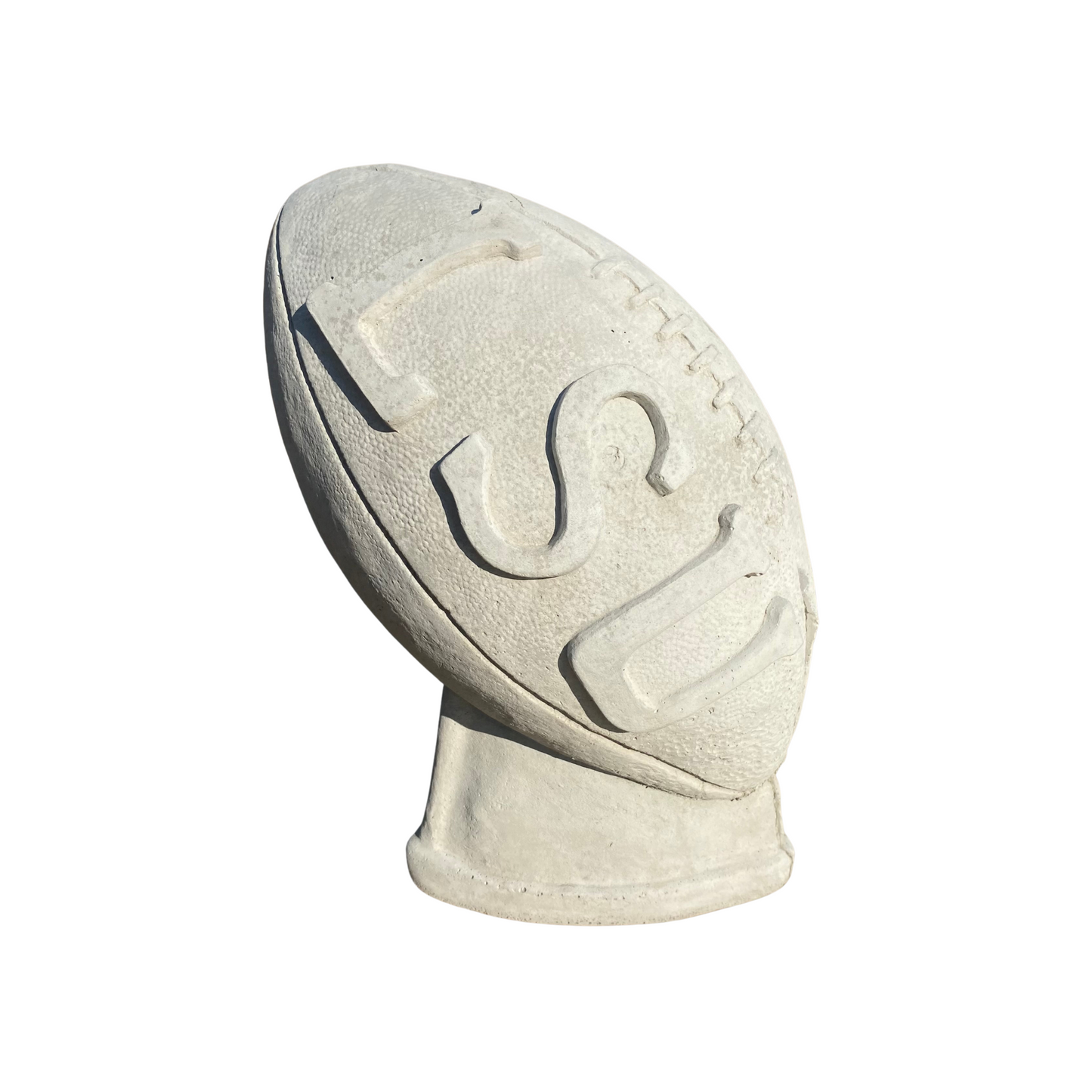 Concrete LSU Football Statue