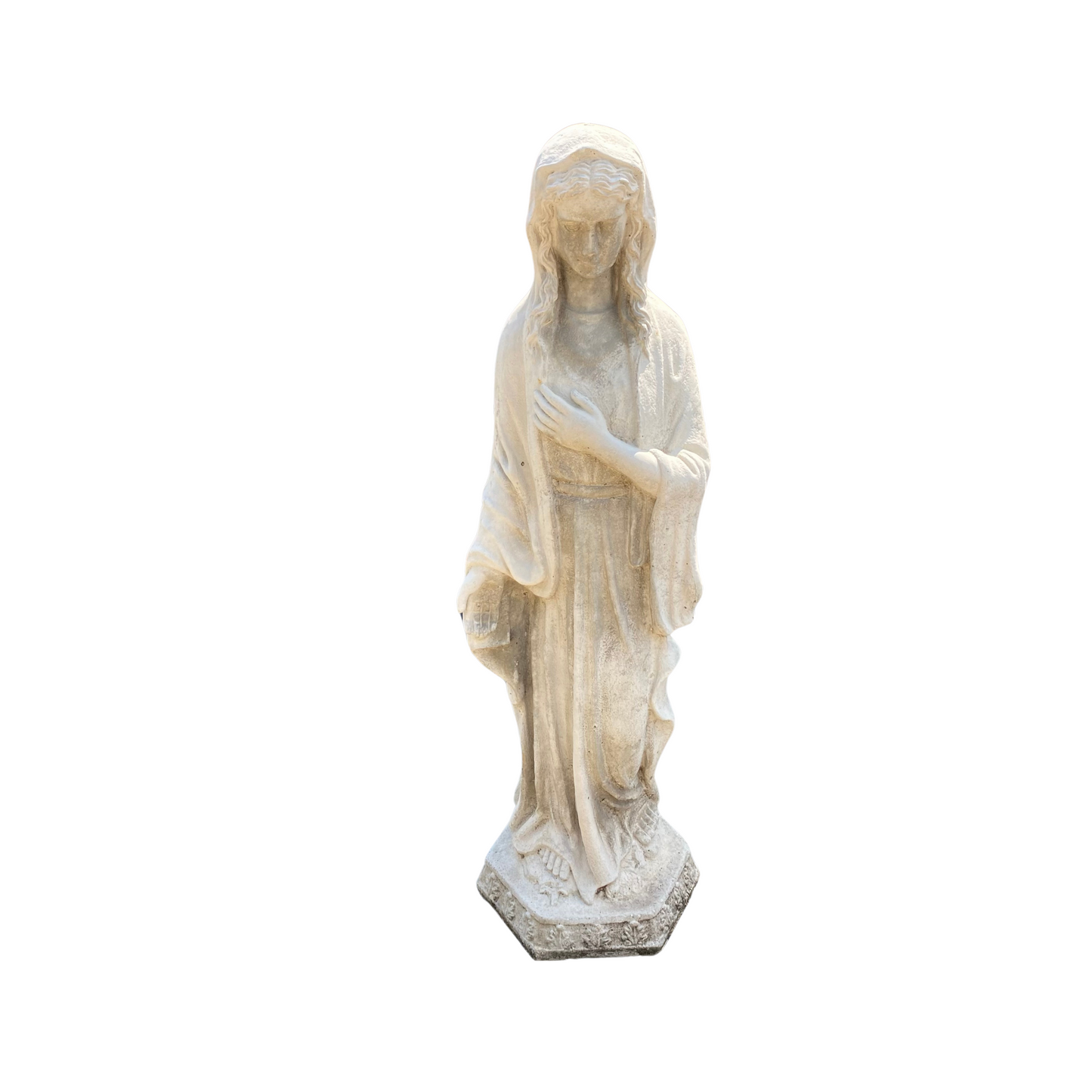 Concrete Mary Statue 45"