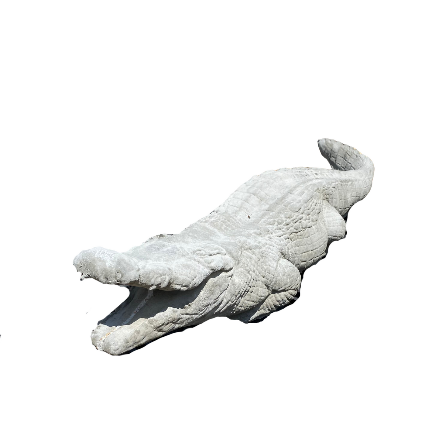 Large Concrete Alligator