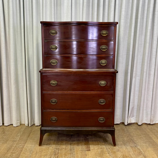 Hepplewhite Six Drawer Chest