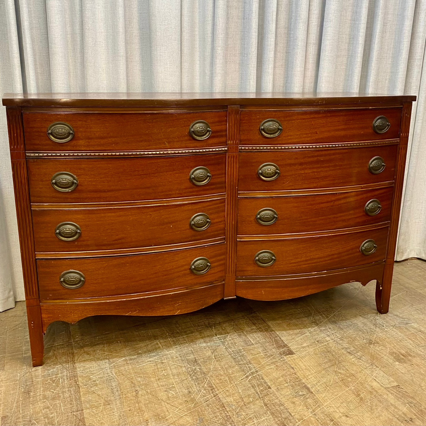Eight Drawer Hepplewhite Dresser by Harmony House