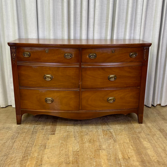 Hepplewhite Six Drawer Dresser