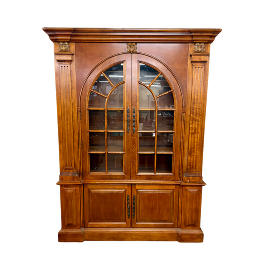 Huge Arch Top Cabinet