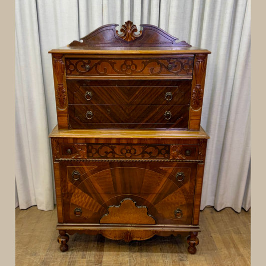 Depression Era Six Drawer Chest