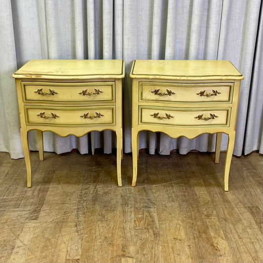 Pair of French Nightstands