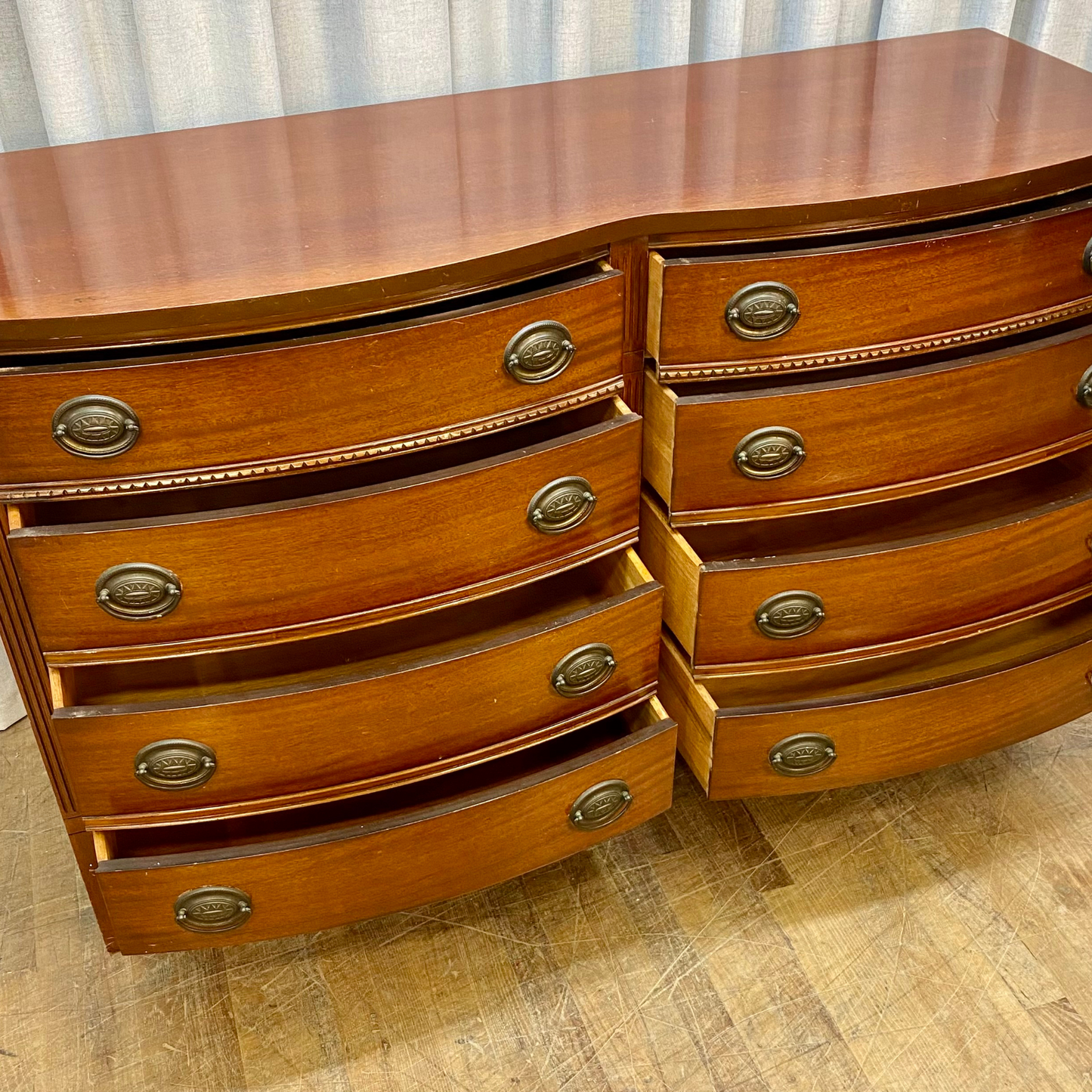Eight Drawer Hepplewhite Dresser by Harmony House