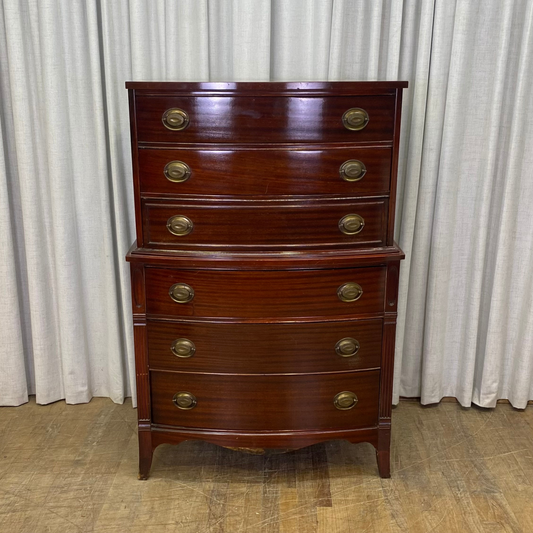 Hepplewhite Six Drawer Chest