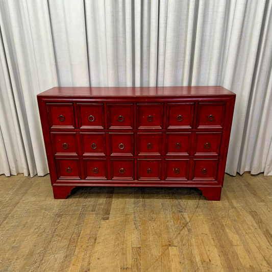 Modern Red Dresser