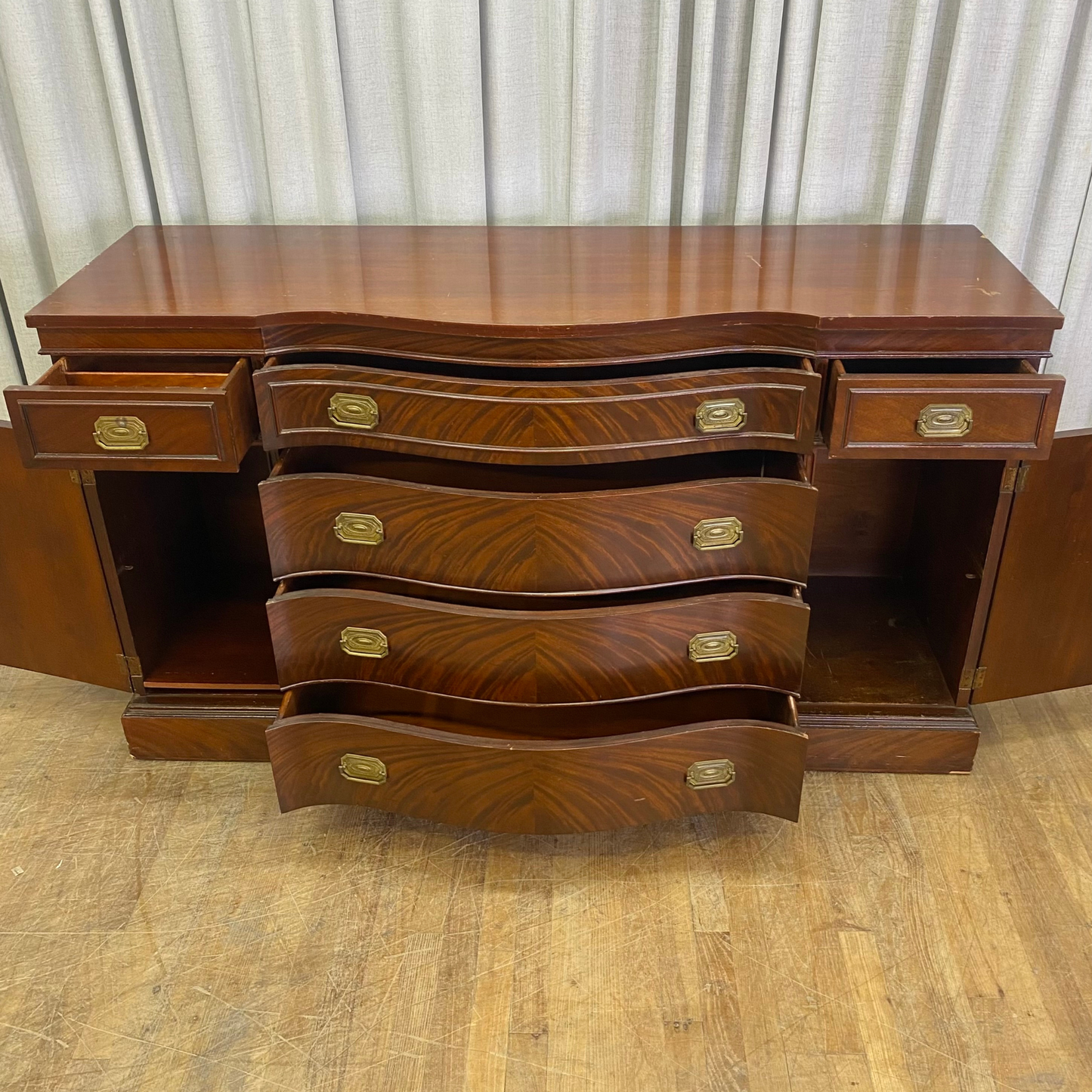 Mahogany Hepplewhite Style Sideboard