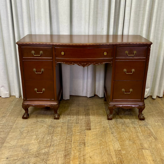 Mahogany Seven Drawer Vanity