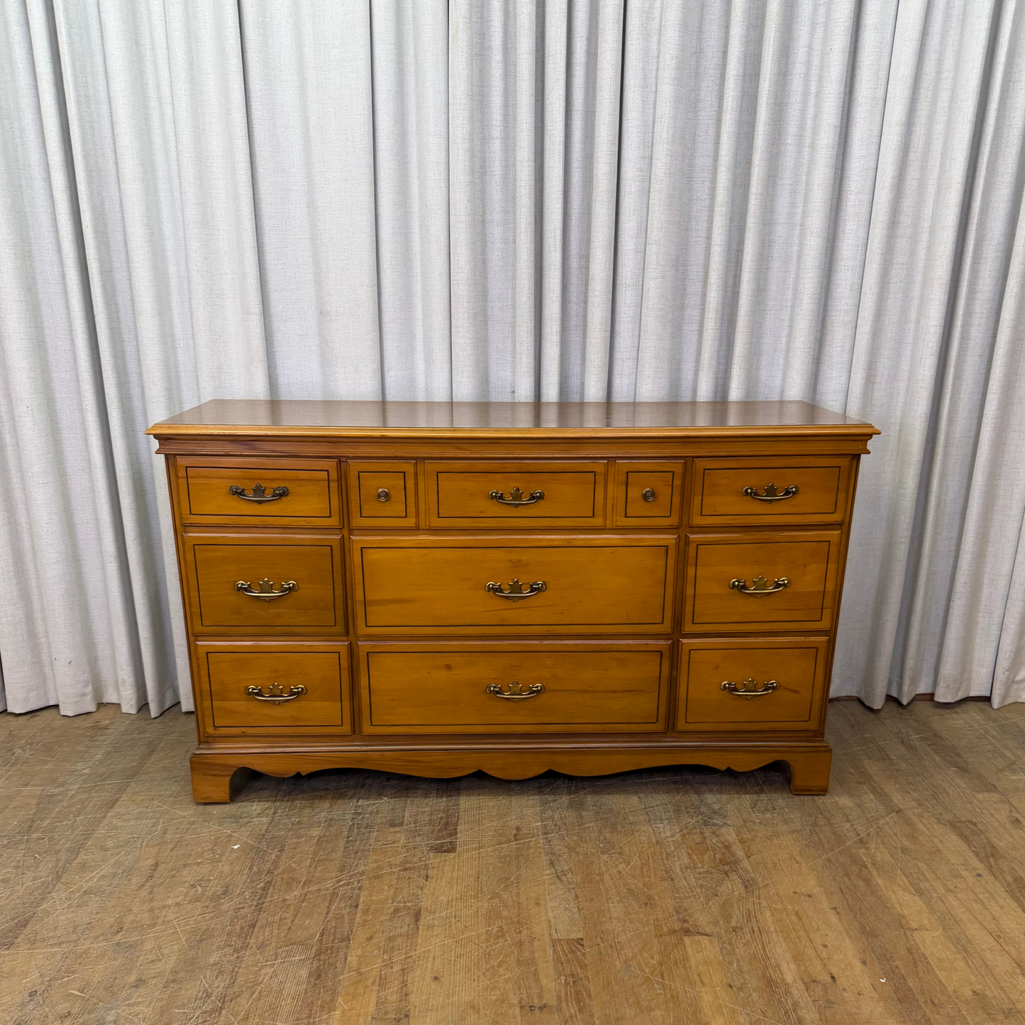 Formica Top Nine Drawer Dresser