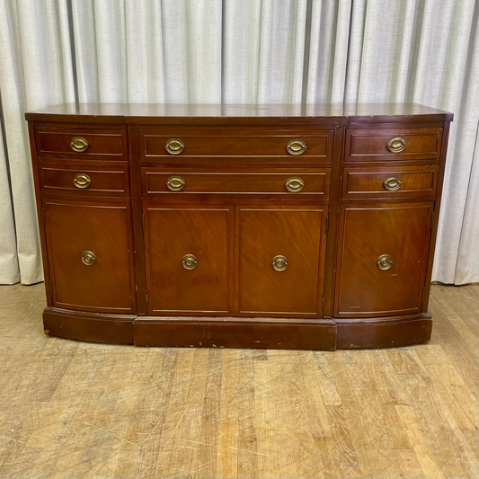 Six Drawer Four Drawer Hepplewhite Sideboard