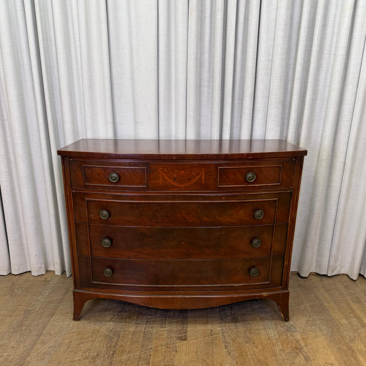 Four Drawer Mahogany Dresser