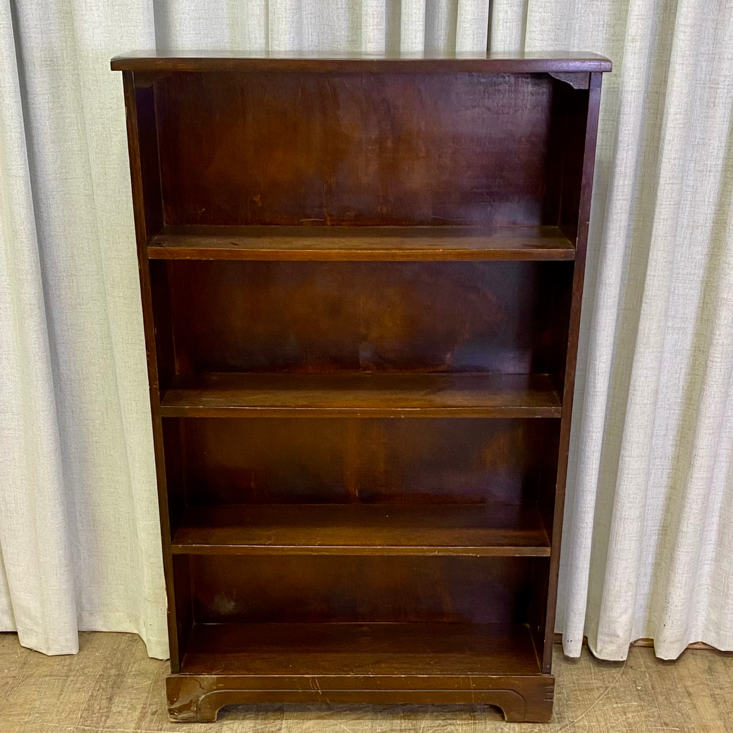 Vintage Solid Wood Bookcase