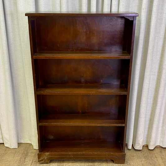 Vintage Solid Wood Bookcase