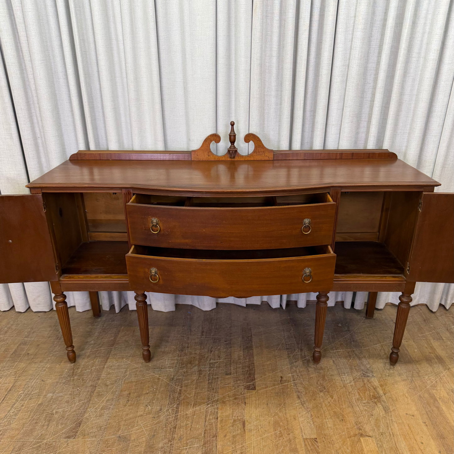 Long Leg Mahogany Sideboard