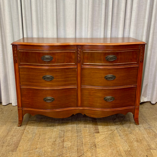 Six Drawer Hepplewhite Dresser