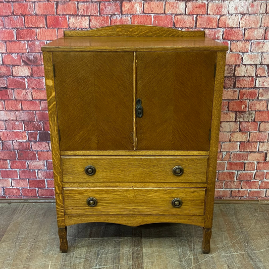 Vintage Oake Bedroom Chest Circa 1940"s