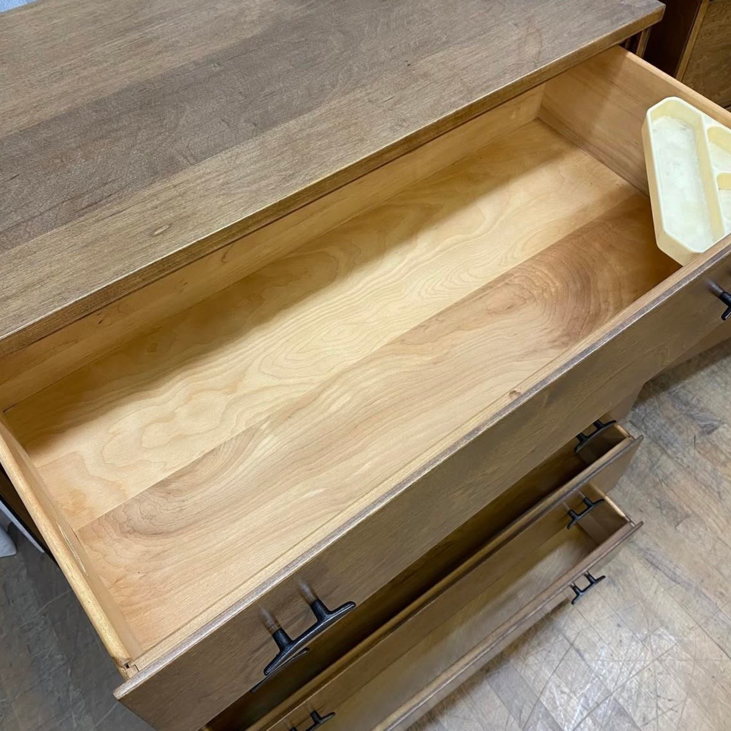 Pair of Matching Solid Wood Vintage Chest