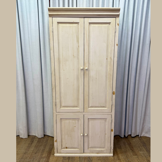 Solid Pine Storage Closet/Cabinet
