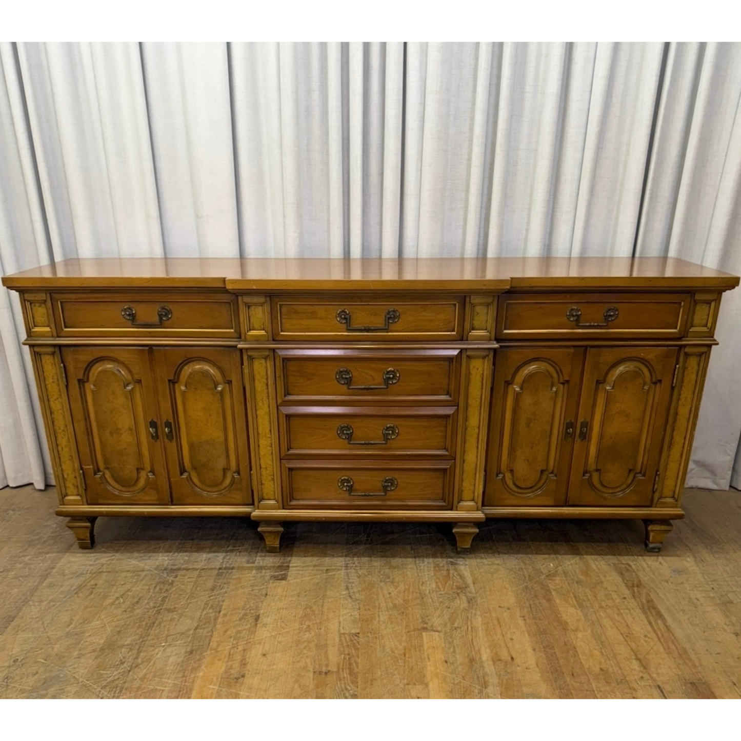 Rare Twelve Drawer Directoire Style Dresser