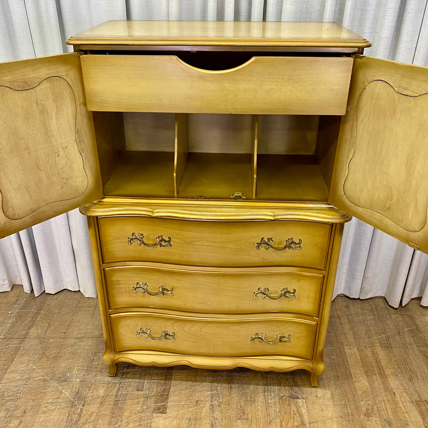 Two Door Four Drawer French Chest