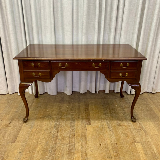 Vintage Solid Wood Desk by Ethan Allen