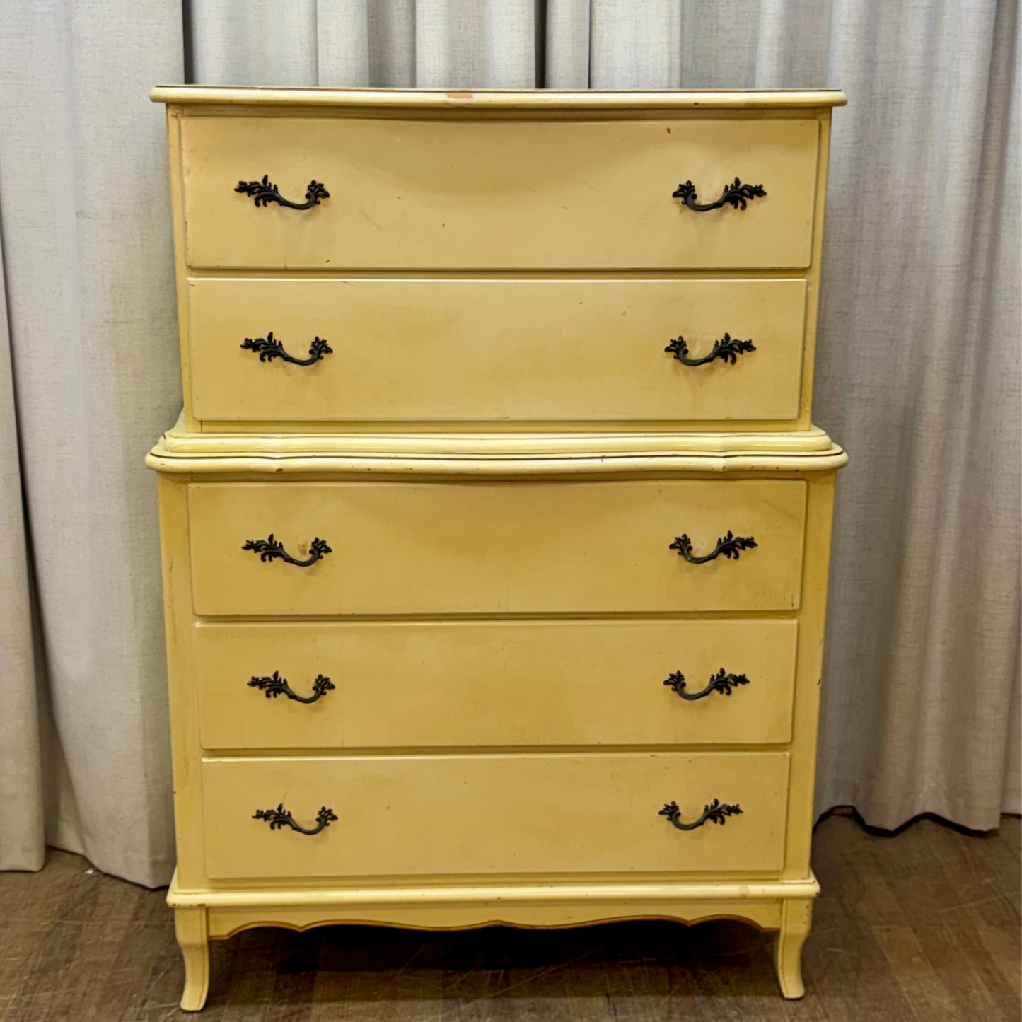 French Five Drawer Chest